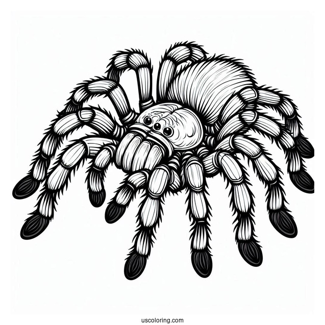 Tarantula Coloring Page