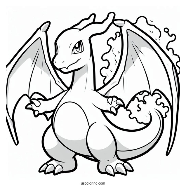 Charizard Coloring Sheet