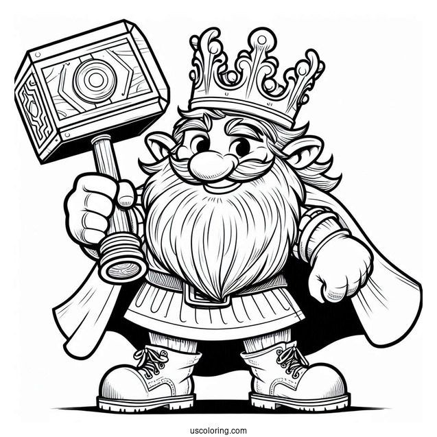 Big Hulk Smash Coloring In