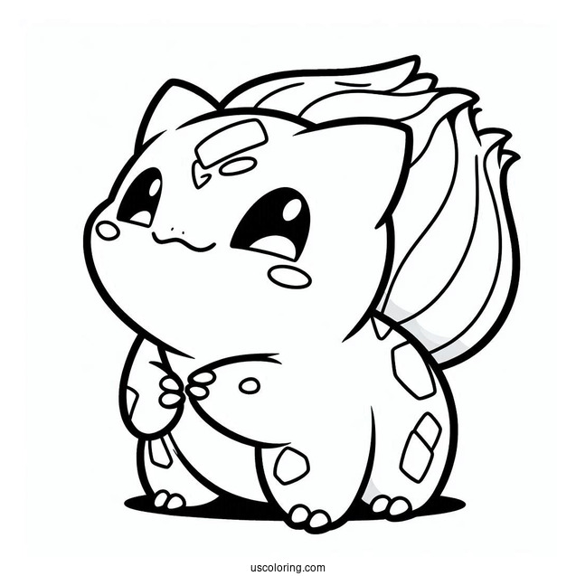 Bulbasaur Pokemon To Color