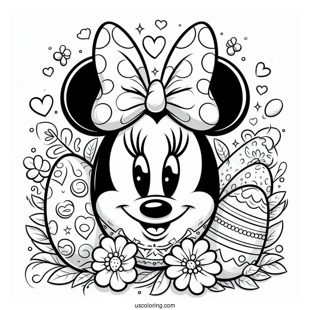 Minnie Mouse Easter Egg