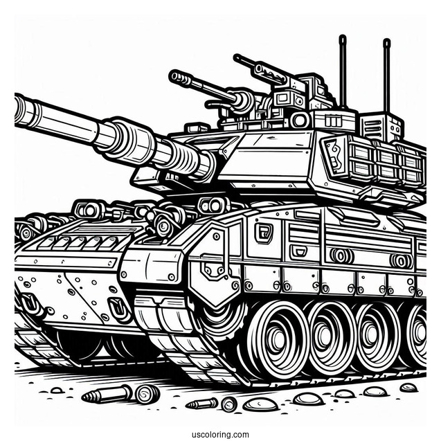 Tampla Police Armored Tank
