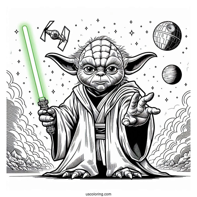 Yoda Using The Force