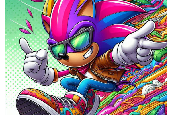 Shadow Sonic Coloring Pages Featured Image
