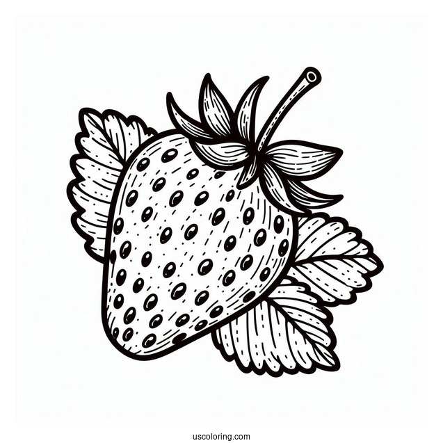 Strawberry With Seeds