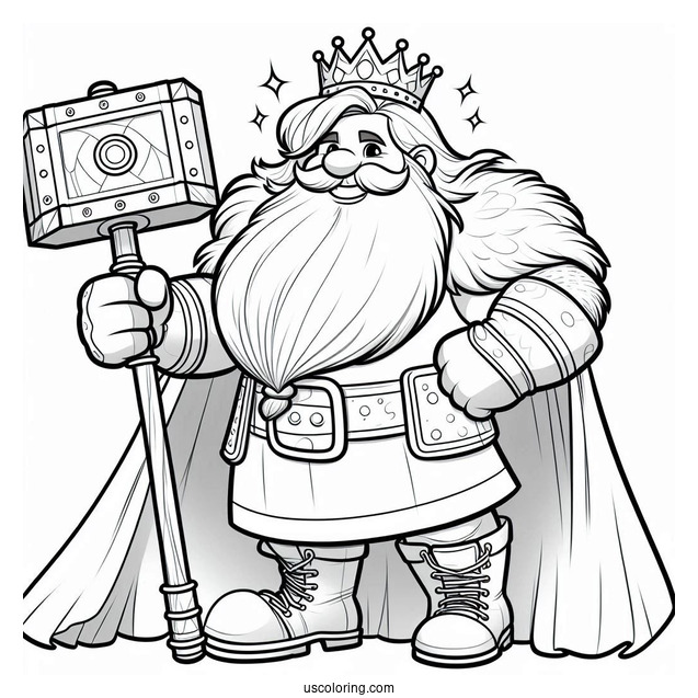 Big Hulk Smash Coloring In