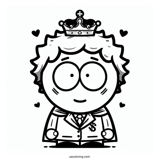 Craig Tucker South Park Coloring Page