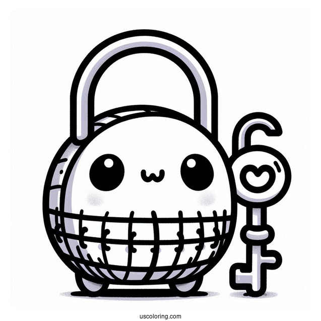 Kawaii Lock, Shock, and Barrel Coloring In