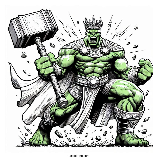 The Hulk Smashing Wall