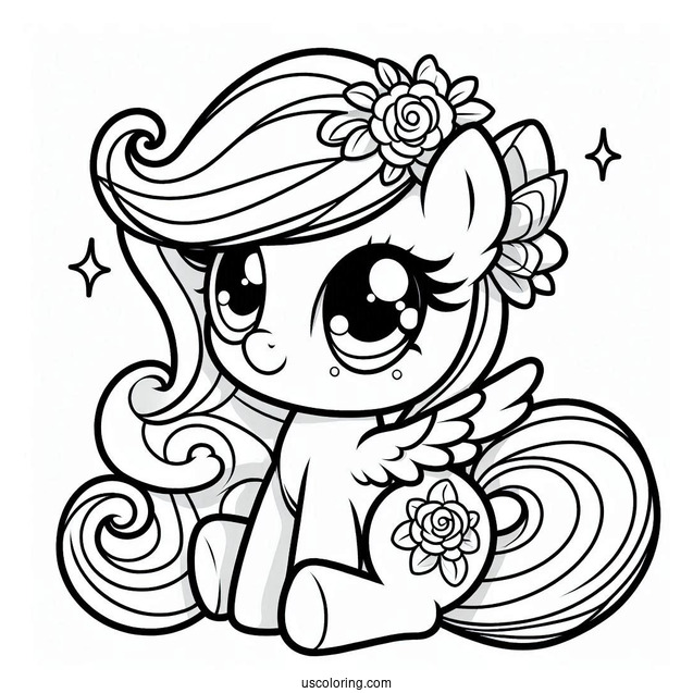 Kawaii Cartoon Applejack