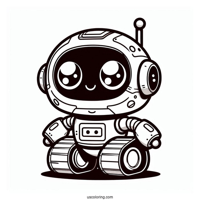 Poppy Playtime Coloring Page Of Boogie Bot For Kids