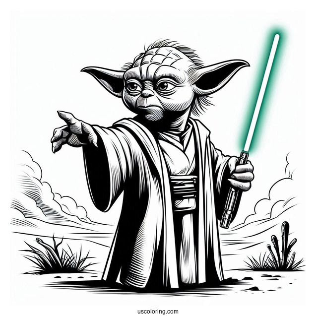 Yoda Using The Force