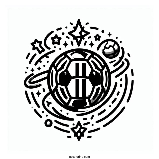 FC Barcelona Logo To Color