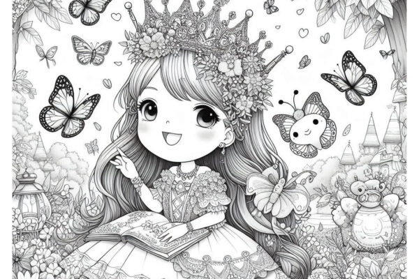 Princess Daisy Coloring Pages Featured Image