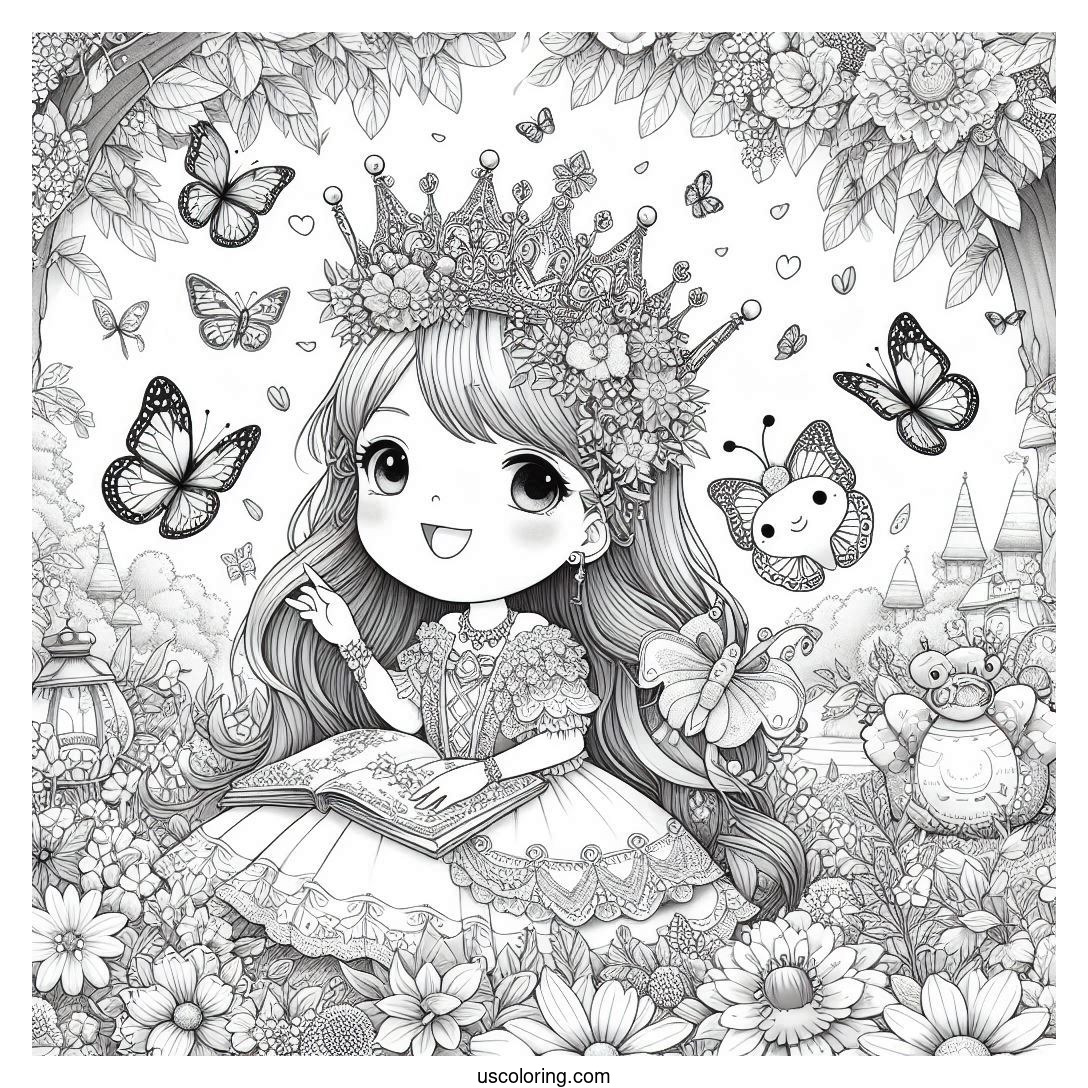 Princess Daisy Coloring Pages Featured Image