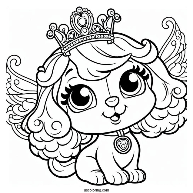 Sweetie From Princess of Barkingburg To Color