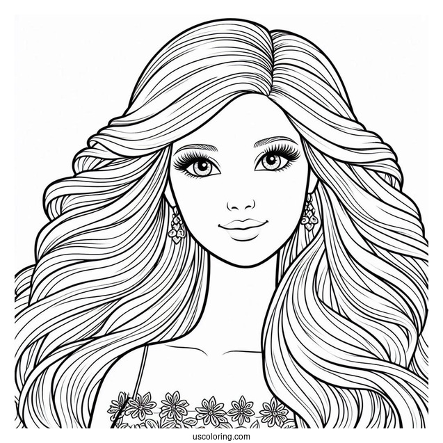 Barbie Movie Coloring page 5