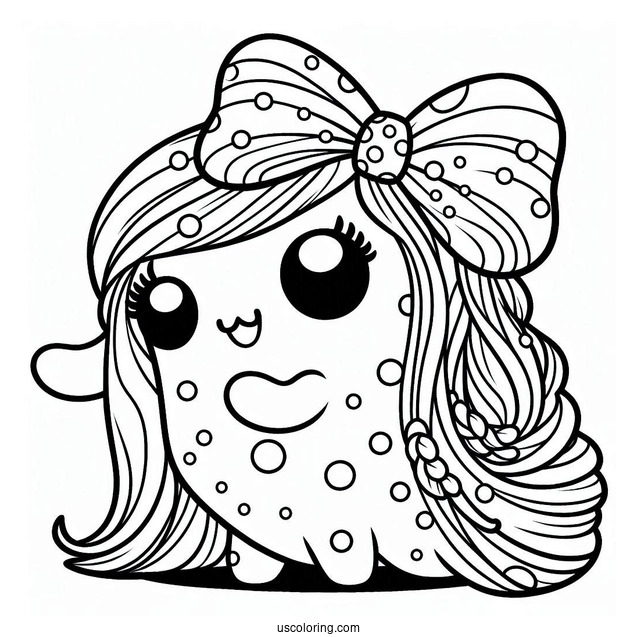 Cute Bowgart From My Singing Monsters Coloring Page For Kids