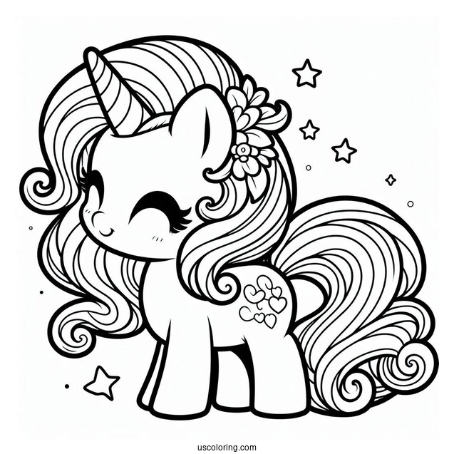 Kawaii My Little Pony Unicorn