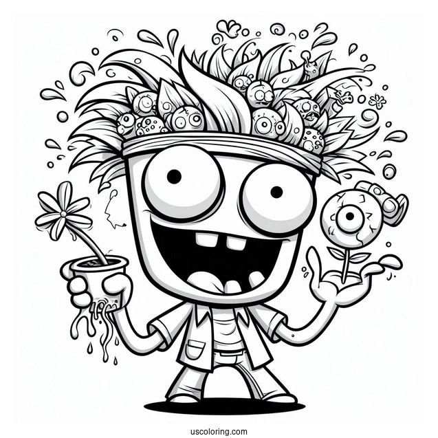 Crazy Dave From Plants Vs Zombies