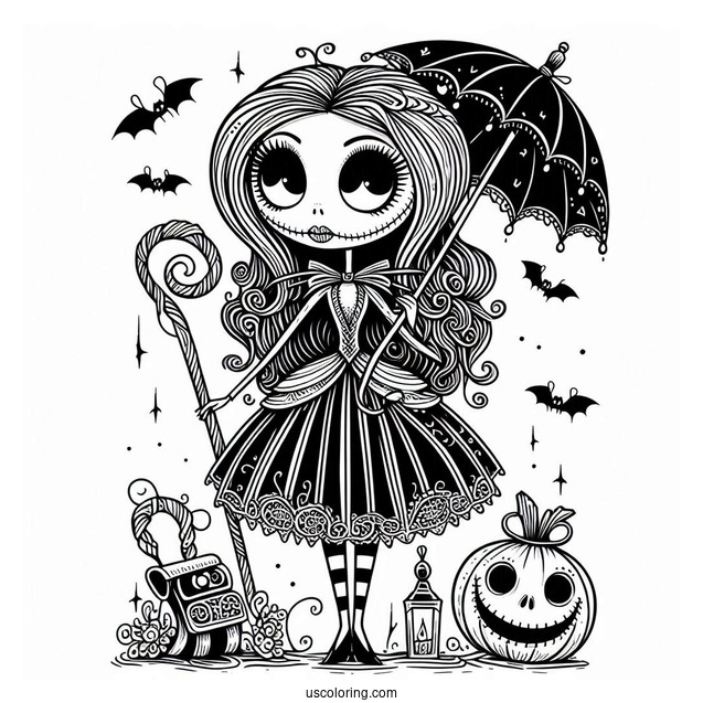 Miss Mindy Mayor Coloring Page