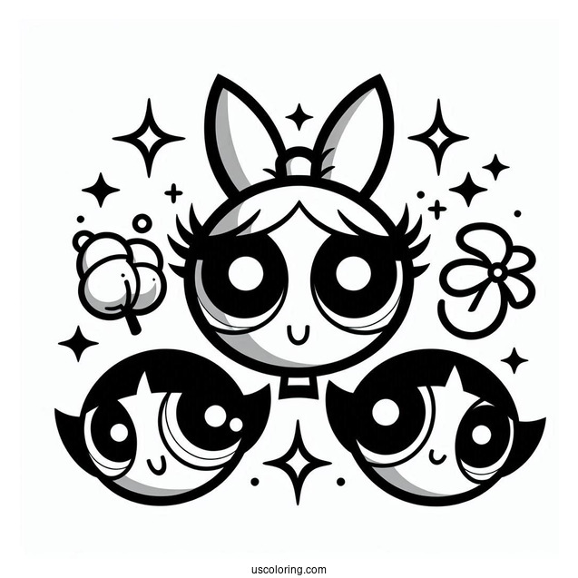 Gangreen Gang From Powerpuff Girls To Color