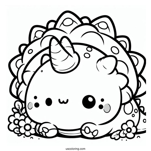 Tristan The Triceratops Squishmallow