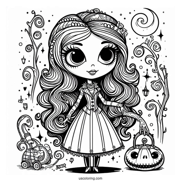 Miss Mindy Mayor Coloring Page