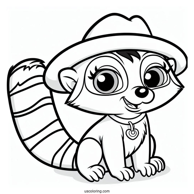 Coloring Page Of Swiper From Dora The Explorer