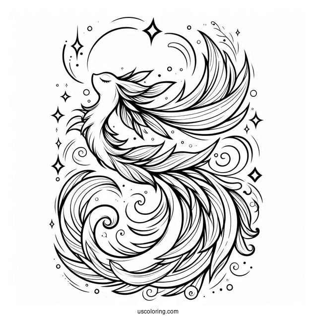 Tails Coloring Page Waving While Flying