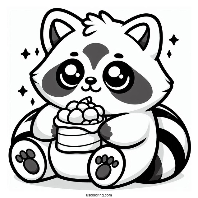 Rocky The Raccoon Squishmallow