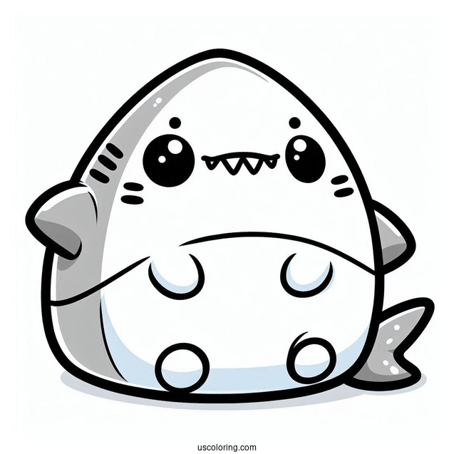 Gordon The Shark Squishmallow