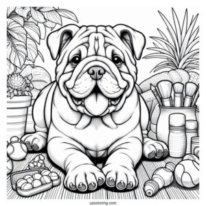 Friendly Adult Bulldog
