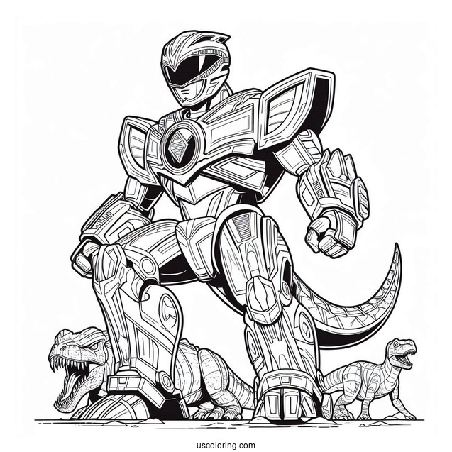 Zords in Power Rangers Dino Thunder