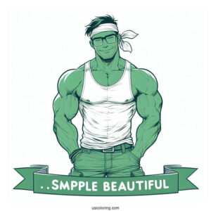 Brace Banner Hulk Wearing Glasses