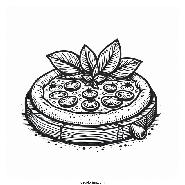 Simple Outline Of Wood Fired Pizza