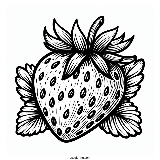 Strawberry With Seeds