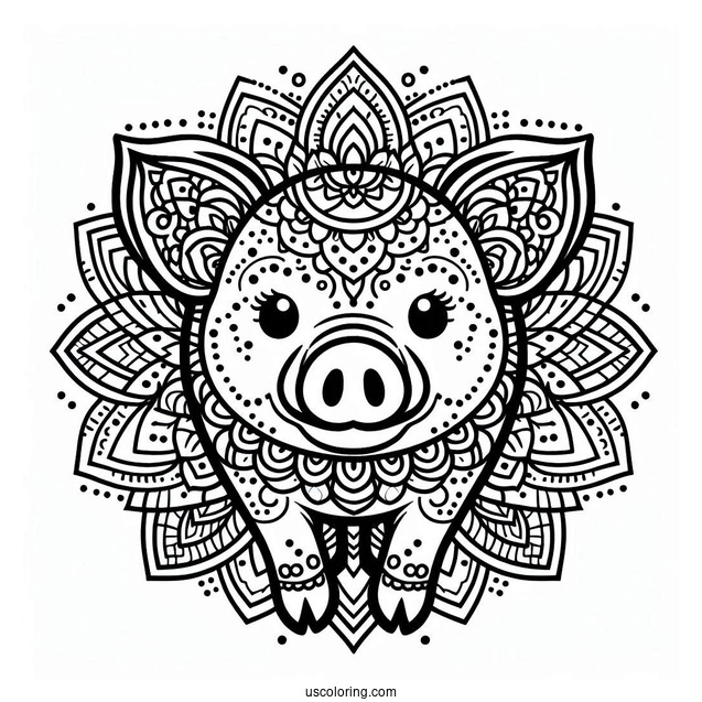 Pig Mandala