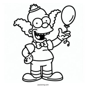 Krusty the Clown from The Simpsons