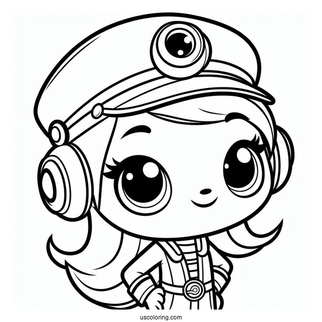 Octonauts Coloring Page Of Captain Barnacles For Kids