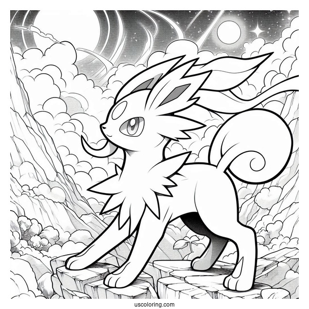 Absol On Rocky Terrain