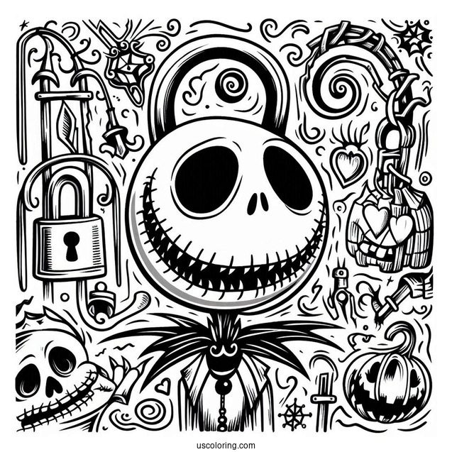 Lock Shock and Barrel Coloring Page