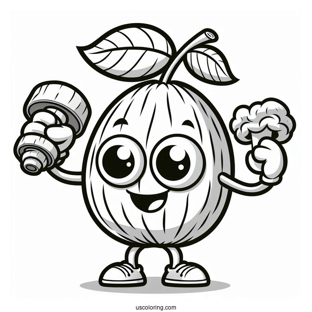 Simple Wall-Nut Character To Color