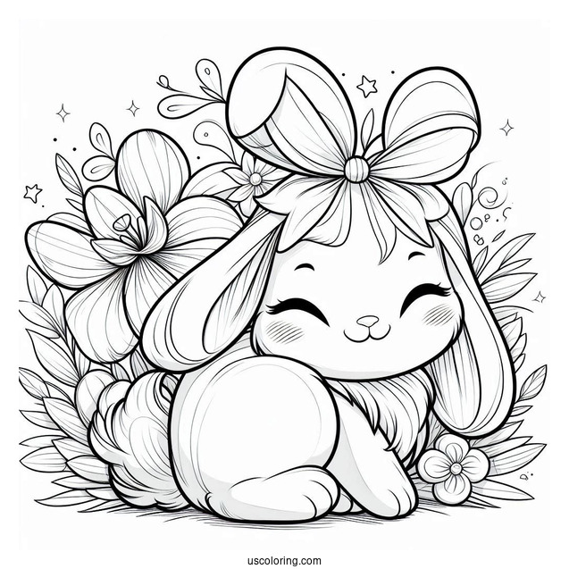 Sunny Bunnies Coloring Page Iris And Shiny