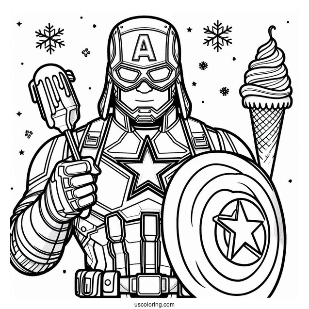 Winter Solider And Captain America