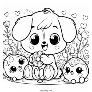 Poppy Playtime Coloring Page Of Poppy Playtime Smiling Critters