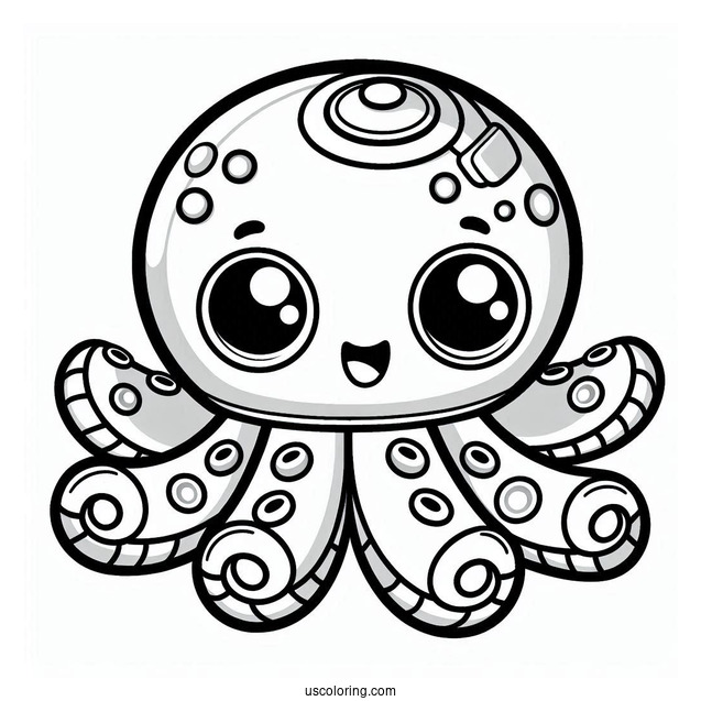 Octonauts Coloring Page Of In Octopod