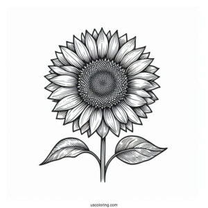 Big Petal Sunflower