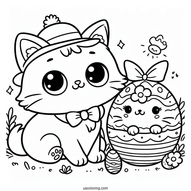 Easter Themed Pete The Cat_