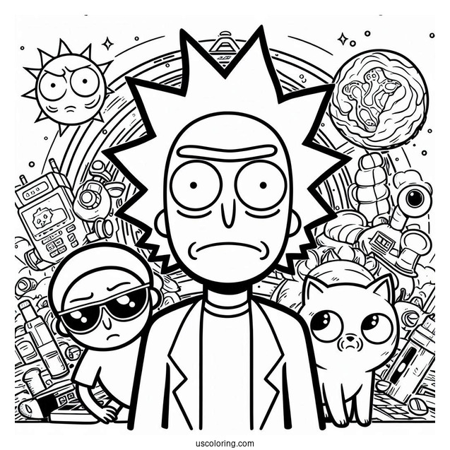 Rick And Morty TV Poster